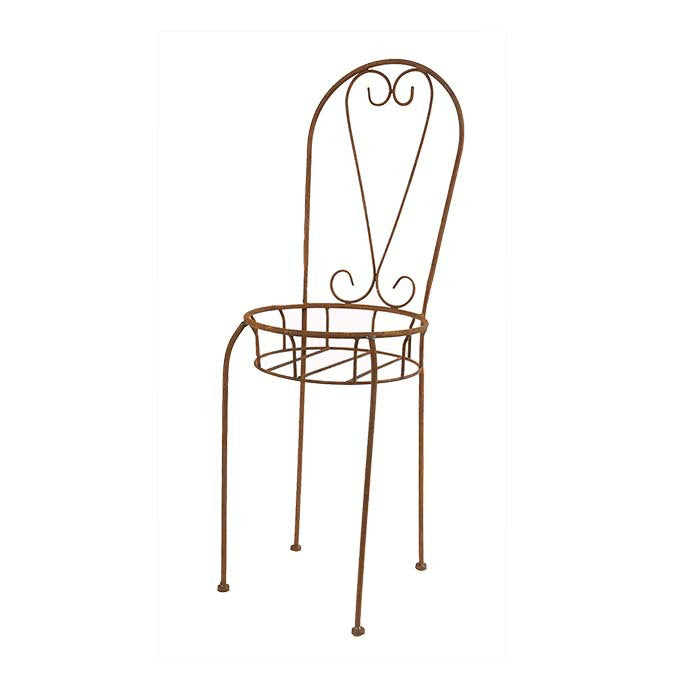 11350-garden-rust-metal-92cm-chair-planter-plant-holder-decor