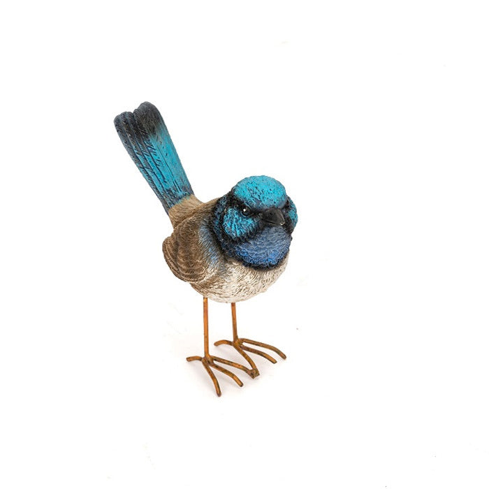 11466-garden-11-5cm-bird-fairy-wren-w-feet-outdoor-decor-large-blue