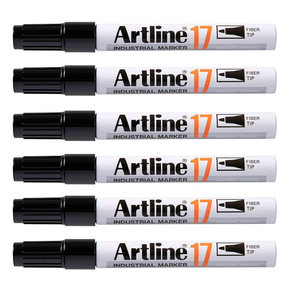 117001-12pk-artline-17-industrial-permanent-marker-1-5mm-bullet-nib-black