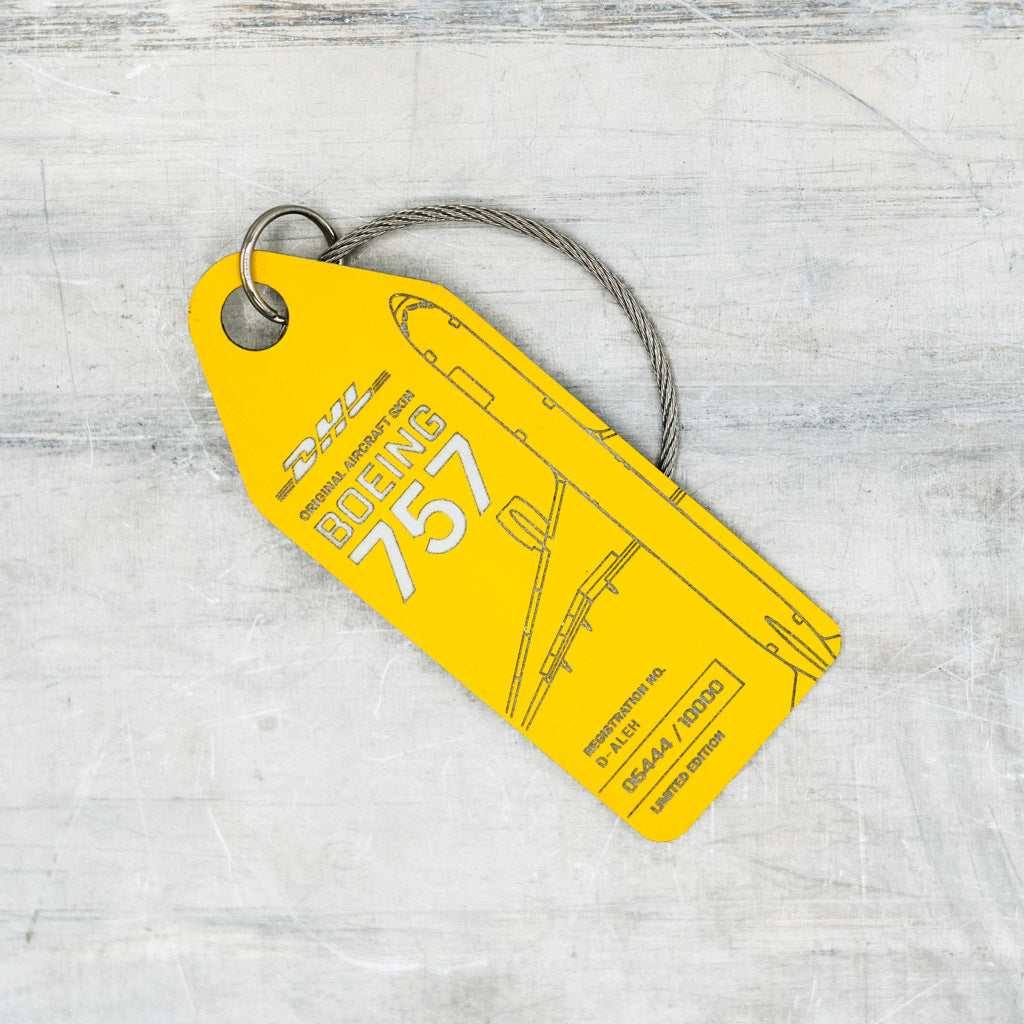 12016-aviationtag-boeing-b757-dhl-keychain-14-5cm-tag-yellow