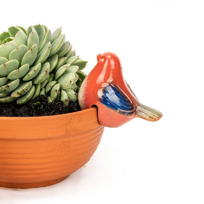 12456-garden-11-5cm-ceramic-bird-pot-sitter-decor-assorted