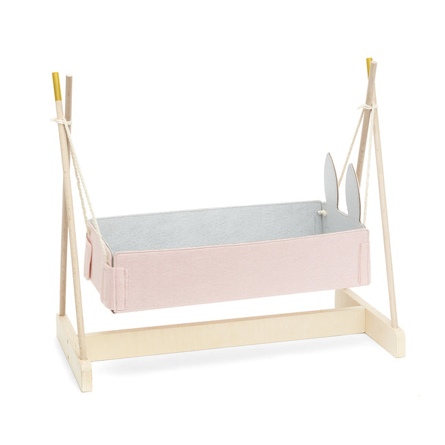 13-1020-skrallan-59cm-felt-rocking-cradle-for-45cm-dolls-kids-toy-3y