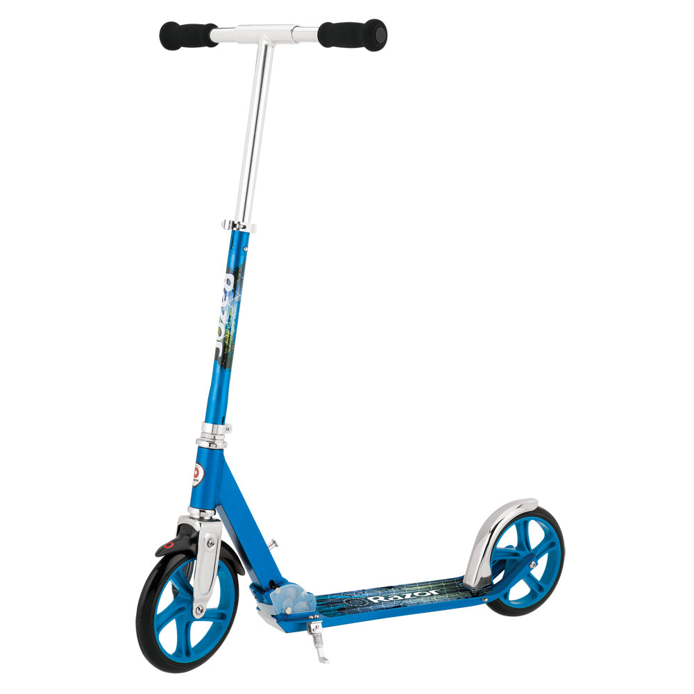 13013240-razor-a5-lux-kick-scooter-blue-kids-ride-on-toy-8y
