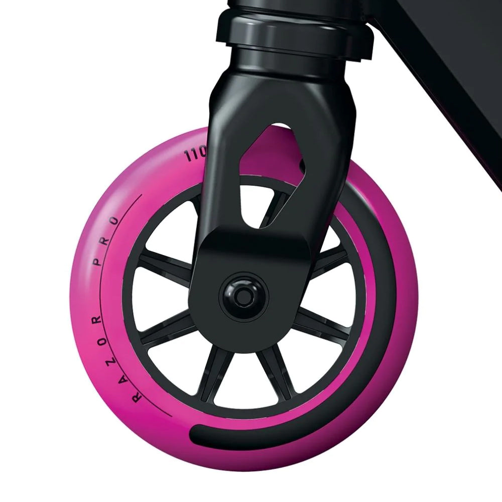 13018125-razor-pro-xx-sports-edition-foot-scooter-black-pink-blue-kids-8y