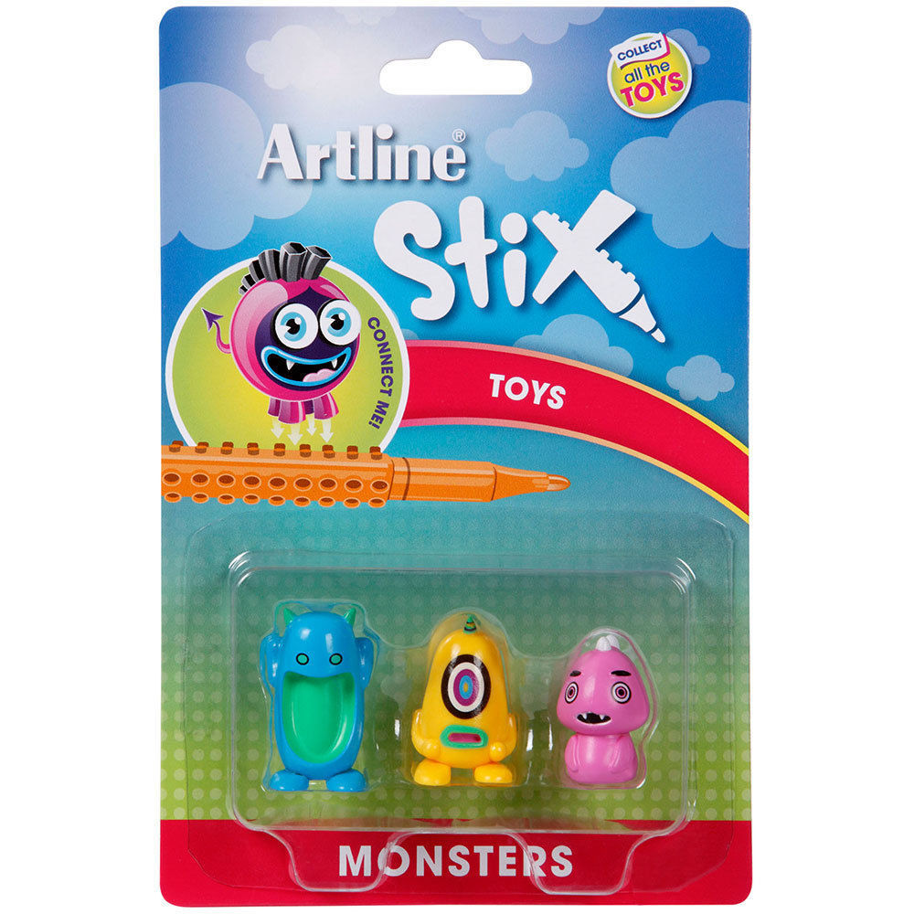 130274-artline-stix-3pk-monsters-toys-for-stix-drawing-pen