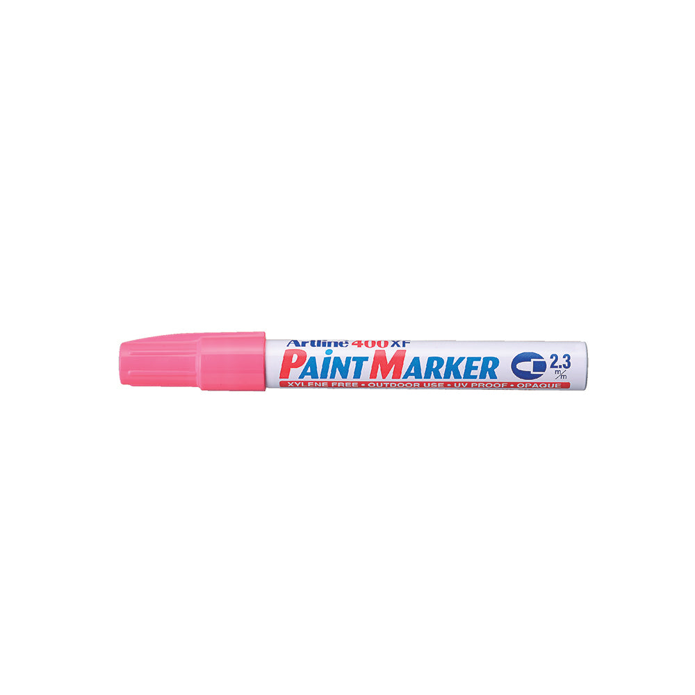 140009-12pk-artline-400-permanent-paint-marker-2-3mm-bullet-nib-pink