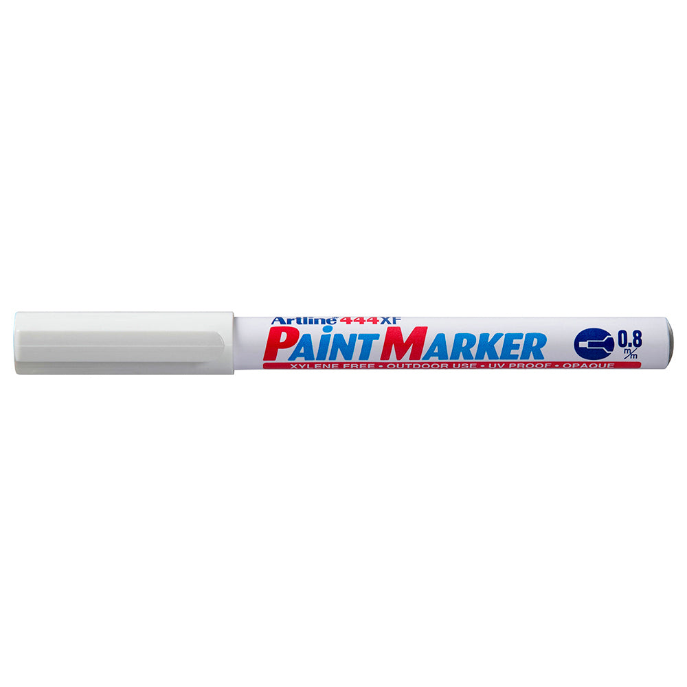 144433-12pk-artline-444-permanent-paint-marker-0-8mm-bullet-nib-white
