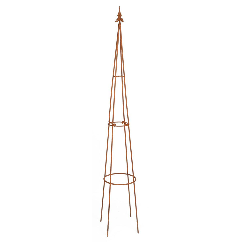 14672-garden-150cm-rust-metal-growing-frame-plant-stand-outdoor-decor