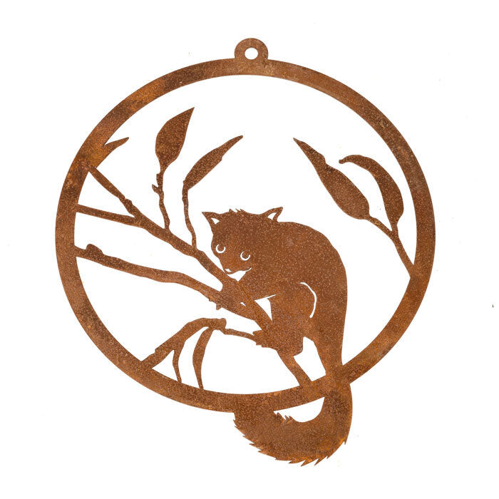 14825-brushtail-possum-single-ring-outdoor-hanging-ornament-yard-garden-decor