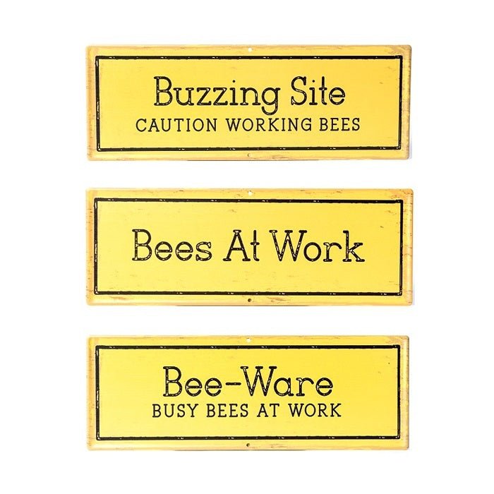 14924-bee-pack-signs-outdoor-ornament-yard-patio-garden-decor-assorted