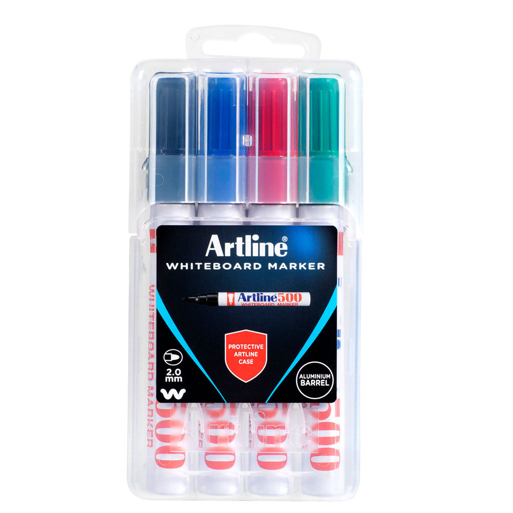 150076hc-4pk-artline-whiteboard-marker-assorted