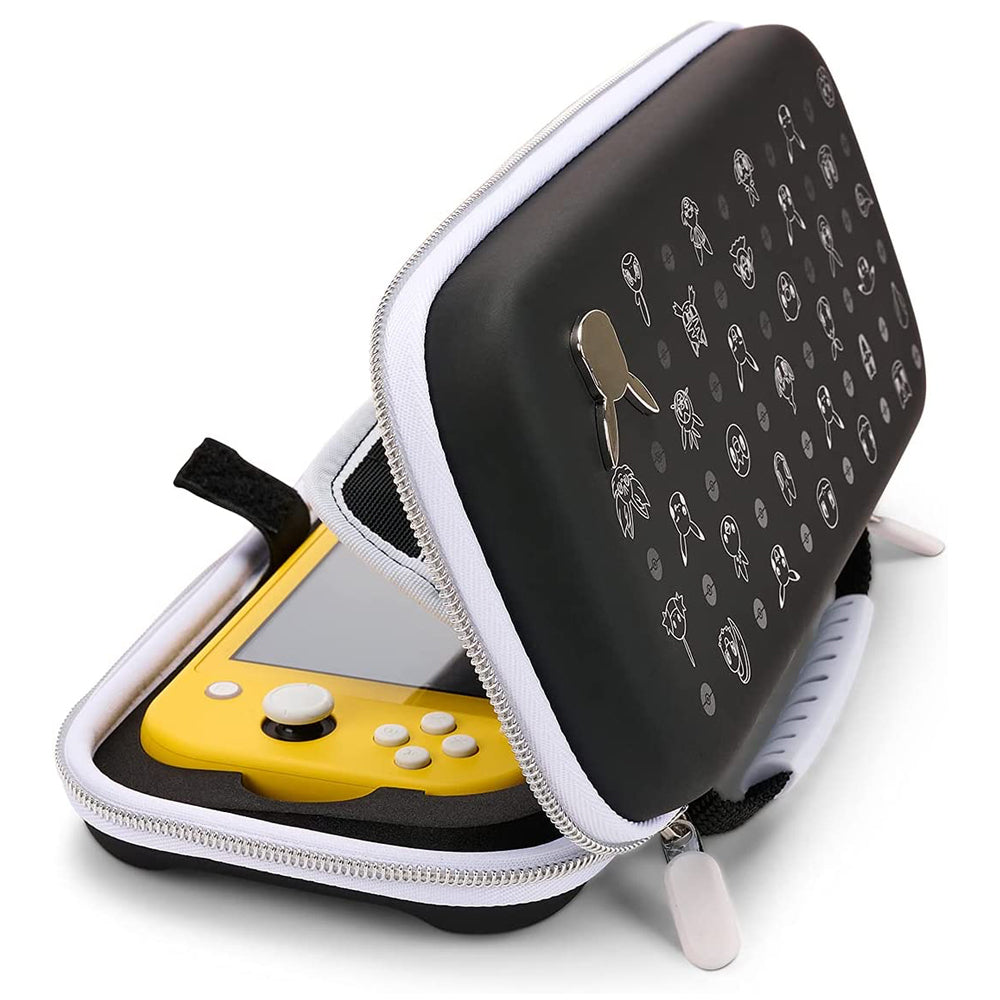 1522749-01-powera-protection-case-for-nintendo-switch-oled-lite-pikachu-black-silver
