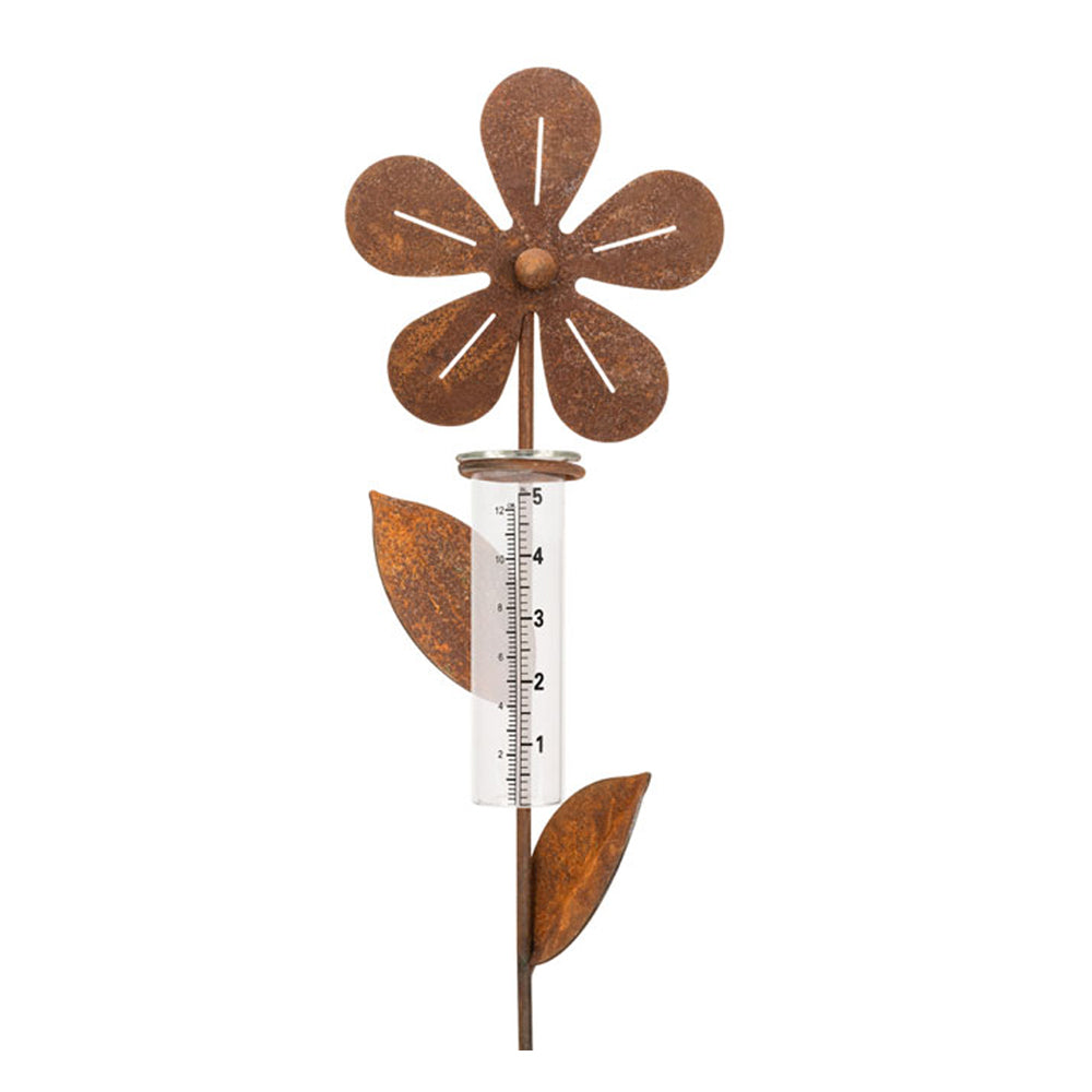 15532-simple-flower-stake-w-rain-gauge-garden-decor