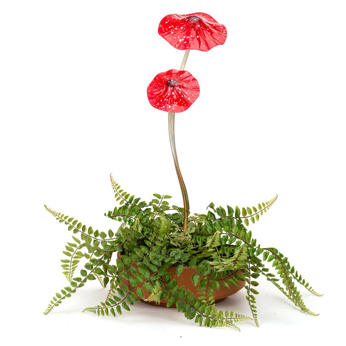 15716-metal-53cm-double-mushrooms-outdoor-ornament-decor