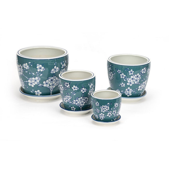 16232-4pc-ceramic-tall-pot-planter-w-saucer-garden-decor-jade-white