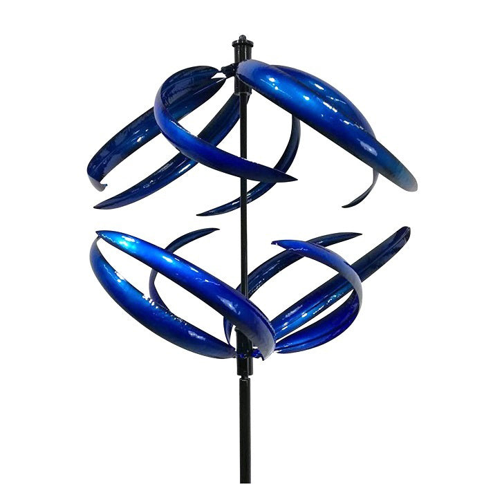 16577-east-west-205cm-wind-spinner-outdoor-garden-decor-blue
