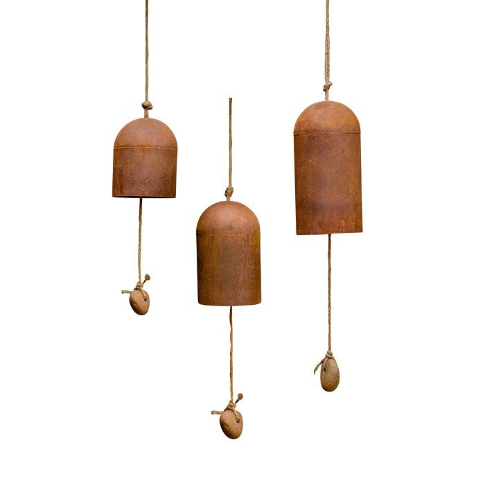 17178-3pc-flat-bottom-12-16-20cm-bells-rust-metal-hanging-decor-brown