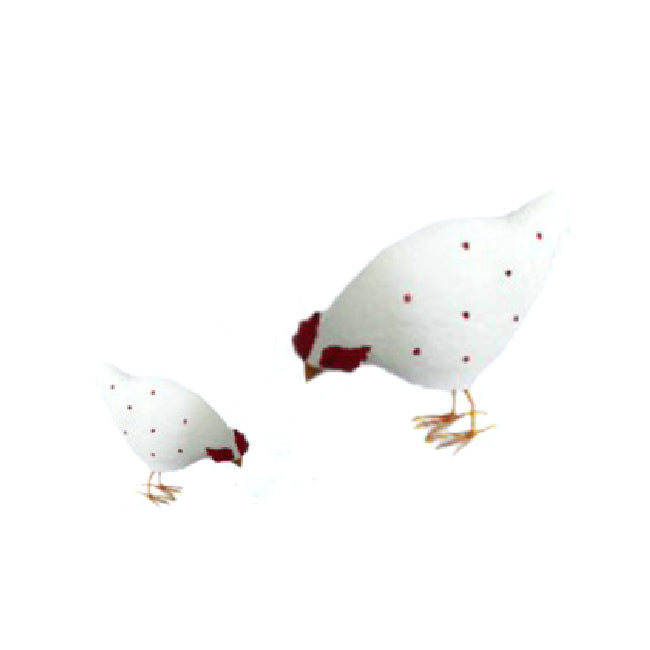 17222-2pc-metal-17-5-29-5cm-chicken-feeding-ornament-set-white
