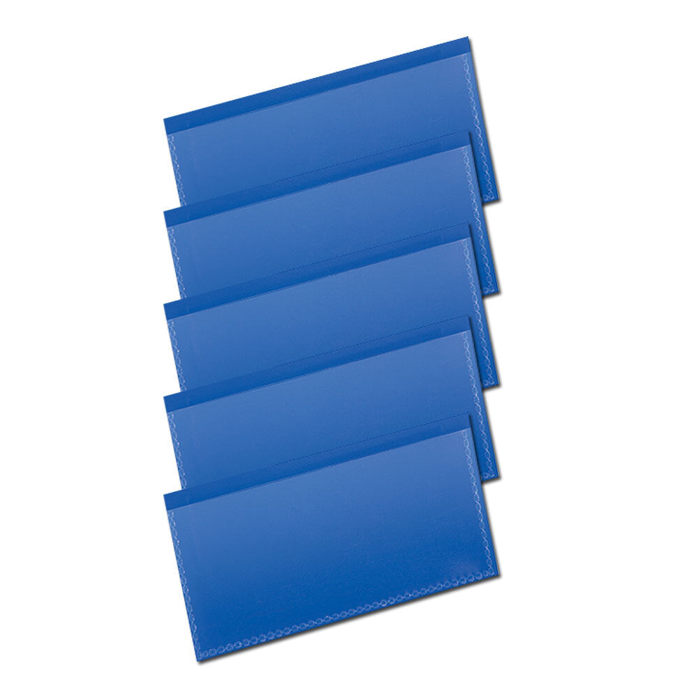 174107-50pk-durable-magnetic-5-3x11-3cm-document-pouch-dark-blue