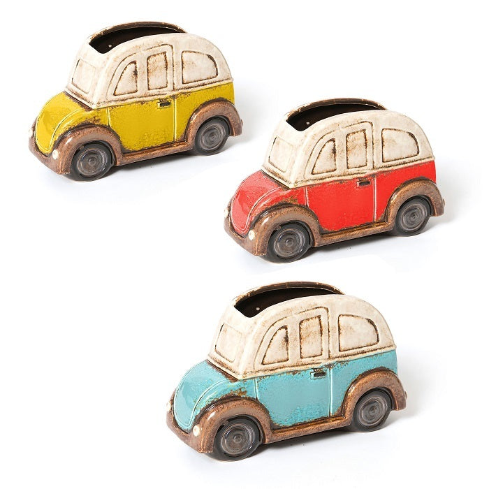17628-ceramic-22cm-volkswagen-pot-planter-garden-decor-assorted