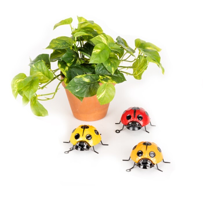 17734-hanging-ladybug-w-hook-small-garden-decor-assorted
