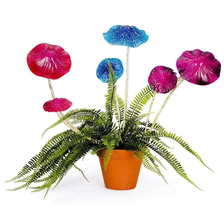 18373-fairy-53cm-metal-double-mushroom-w-sprung-head-assorted