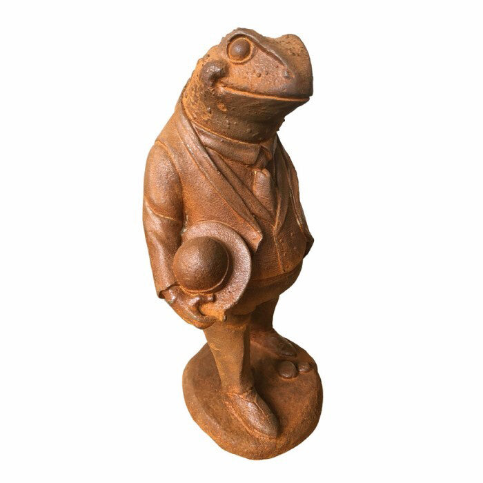 19448-willow-frog-26cm-cast-iron-ornament-sculpture-garden-decor-small