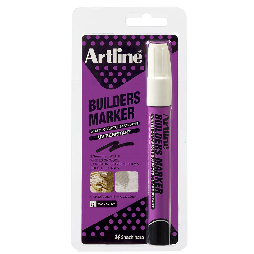 195233hs-12pk-artline-builders-permanent-marker-2-3mm-bullet-nib-white-hs