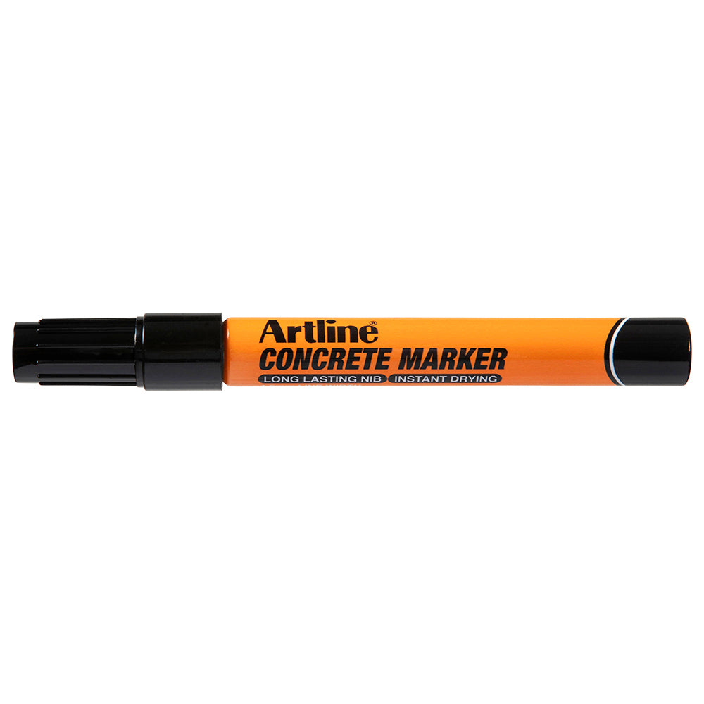 195401b-12pk-artline-concrete-permanent-marker-1-5mm-bullet-nib-black