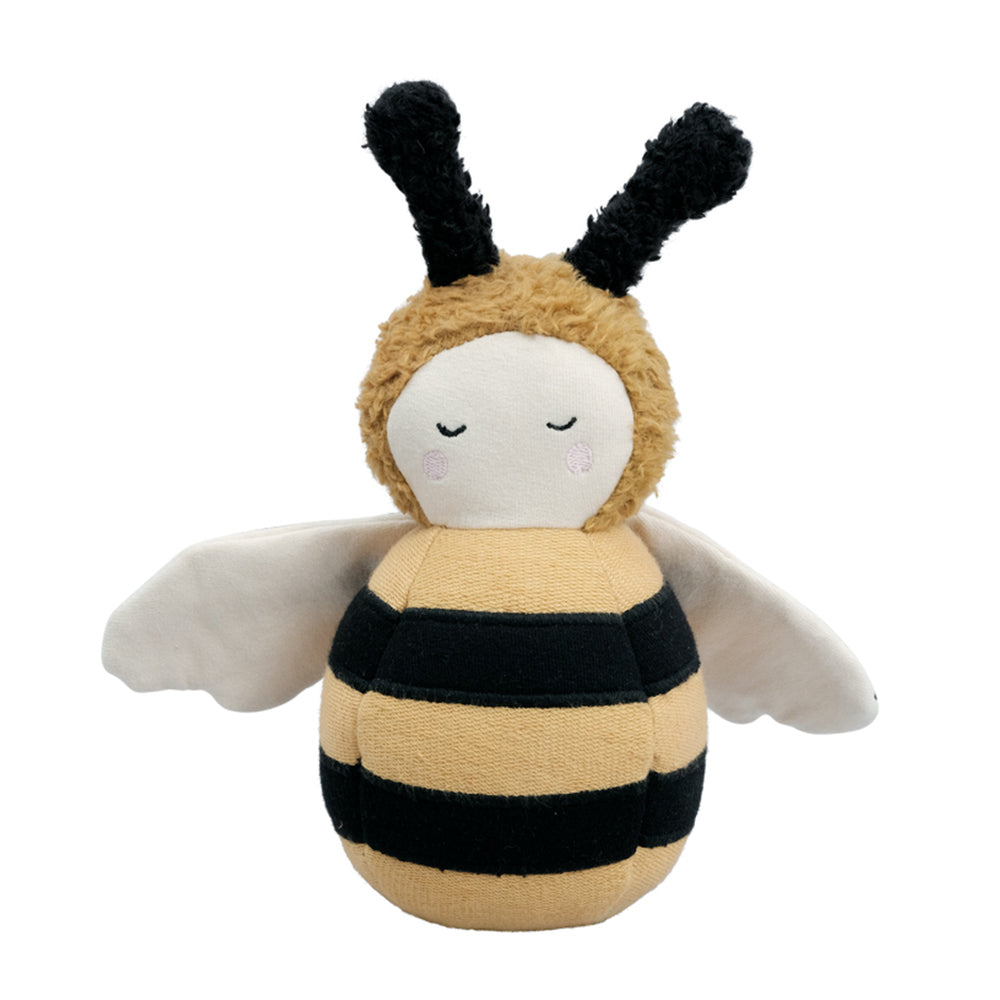 2006238108-fabelab-18cm-cotton-tumbler-bee-kids-children-plush-toy