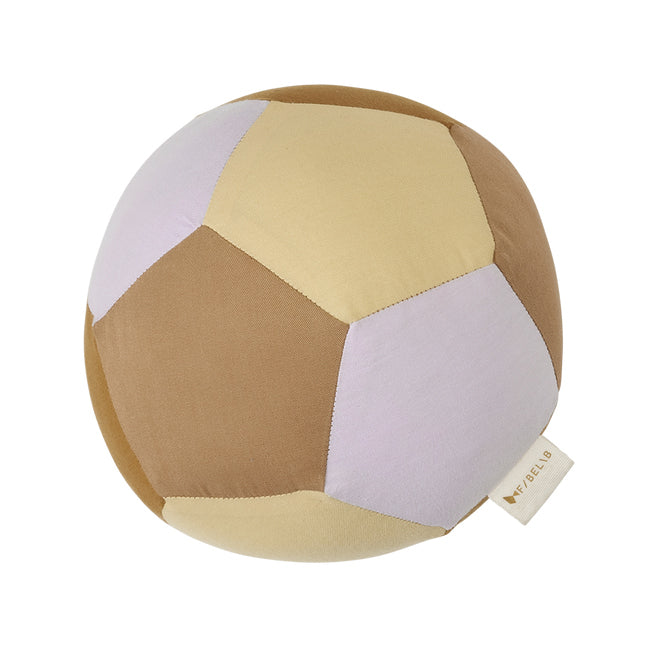2006238624-fabelab-round-15cm-fabric-ball-kids-toy-lilac-mix