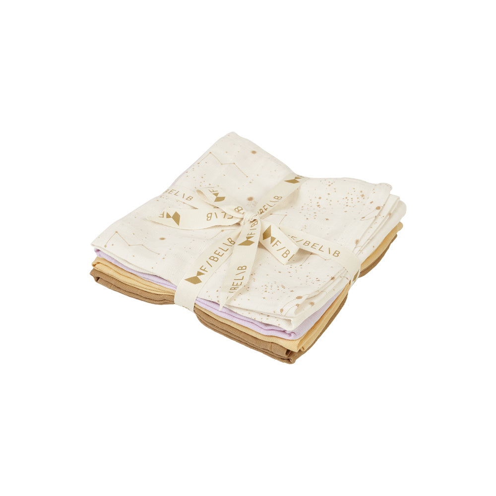 2006238719-4pk-fabelab-star-dust-60cm-organic-cotton-muslin-wraps-baby-0m