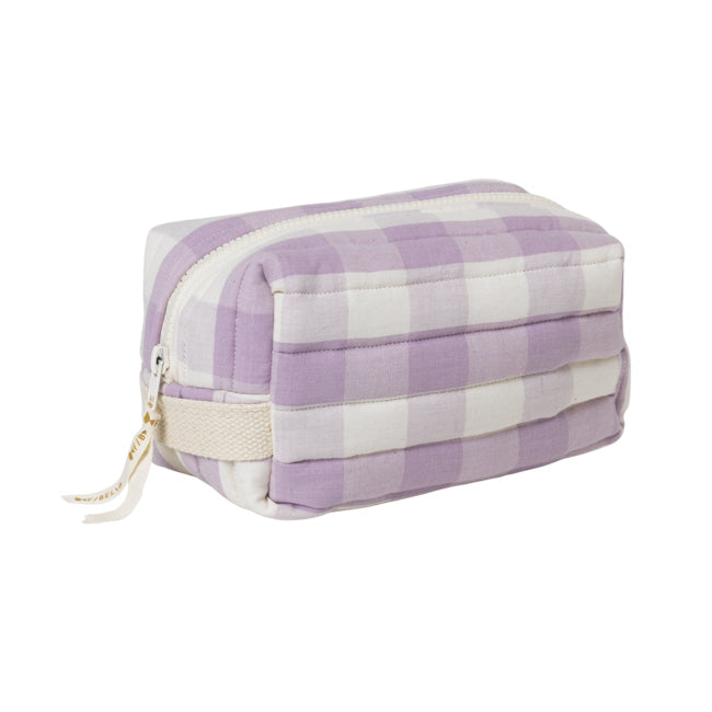 2006238870-fabelab-lilac-checks-20cm-quilted-toiletry-bag-kids-adult