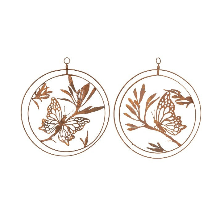 20376-double-ring-butterfly-34cm-corten-steel-ornament-decor-assorted