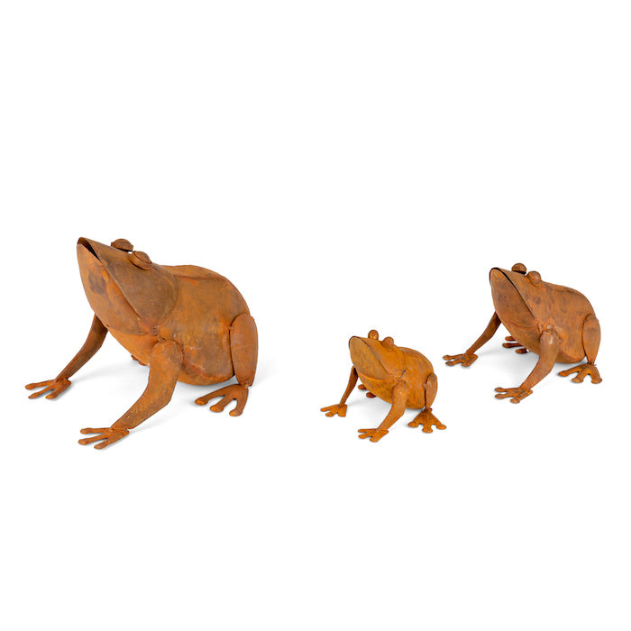 20581-3pc-round-frog-12-16-21-5cm-rust-metal-ornament-garden-decor-set