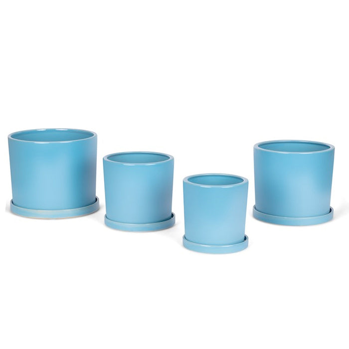 20697-4pc-cylindrical-pot-planter-w-saucer-set-mid-blue