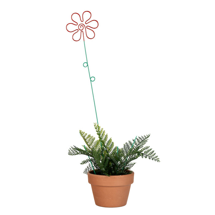 20857-flower-sticks-8cm-wire-metal-ornament-outdoor-decor