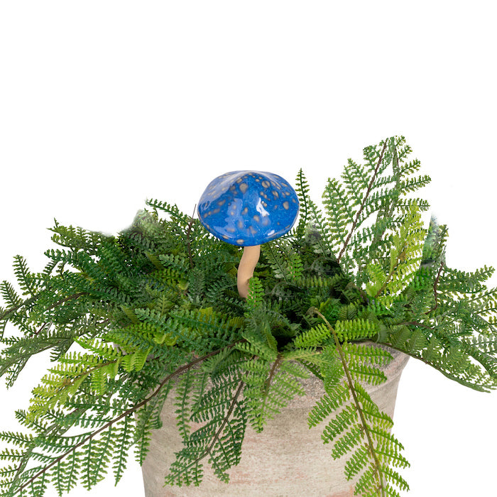 21533-ceramic-17-5cm-mushroom-garden-decor-blue-large-assorted