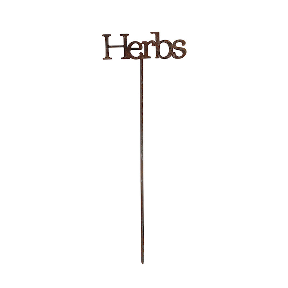 21625-stake-herbs-rust-garden-decor