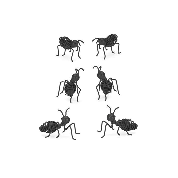 21717-ants-5cm-wire-ornament-sculpture-figurine-decor-garden-black-assorted
