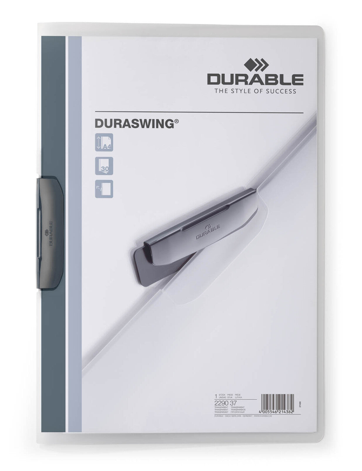 229037-durable-duraswing-30-sheet-a4-document-file-folder-graphite-clear