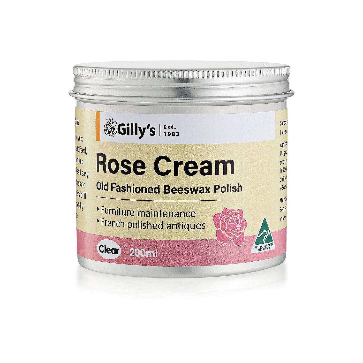 23008-gillys-200ml-rose-cream-beeswax-polish-for-furniture