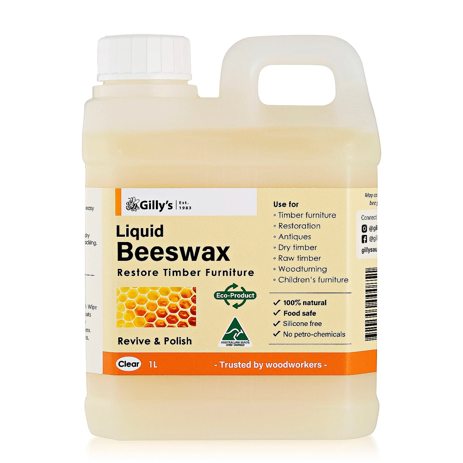 23011-1-gillys-1l-liquid-beeswax-revive-polish-for-timber-furniture