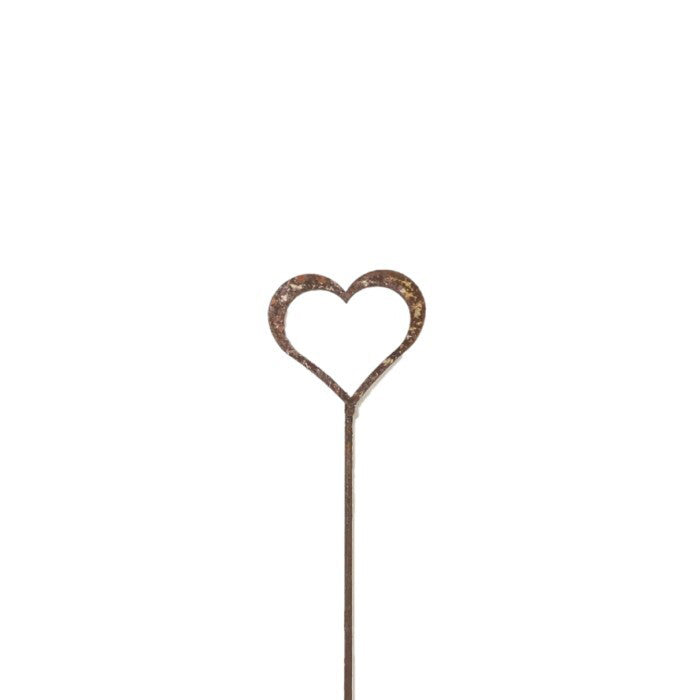 23148-rust-10cm-heart-silhouette-frame-on-stick-small-brown