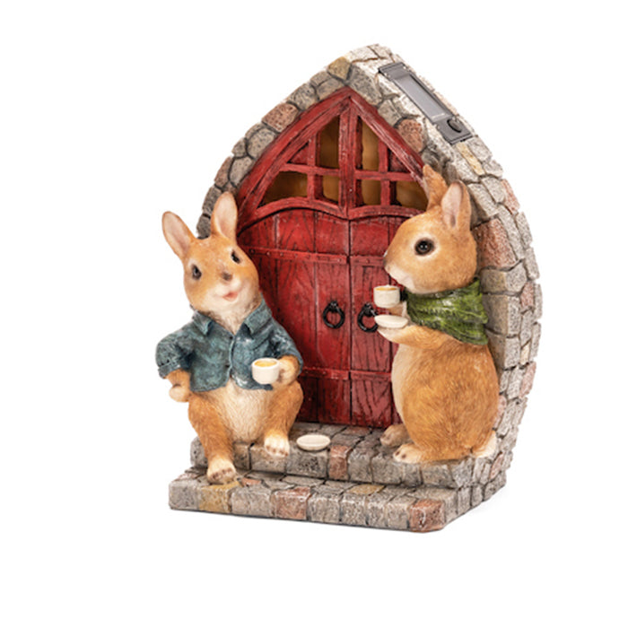 23322-willow-rabbit-24cm-solar-house-outdoor-ornament-decor
