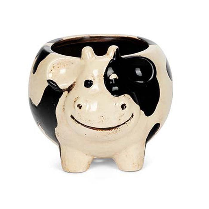 23612-cow-sitting-20cm-ceramic-pot-planter-garden-ornament-decor