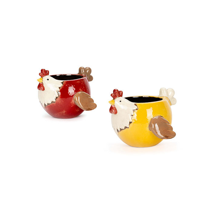 23636-cow-sitting-22cm-ceramic-pot-planter-garden-ornament-decor-assorted
