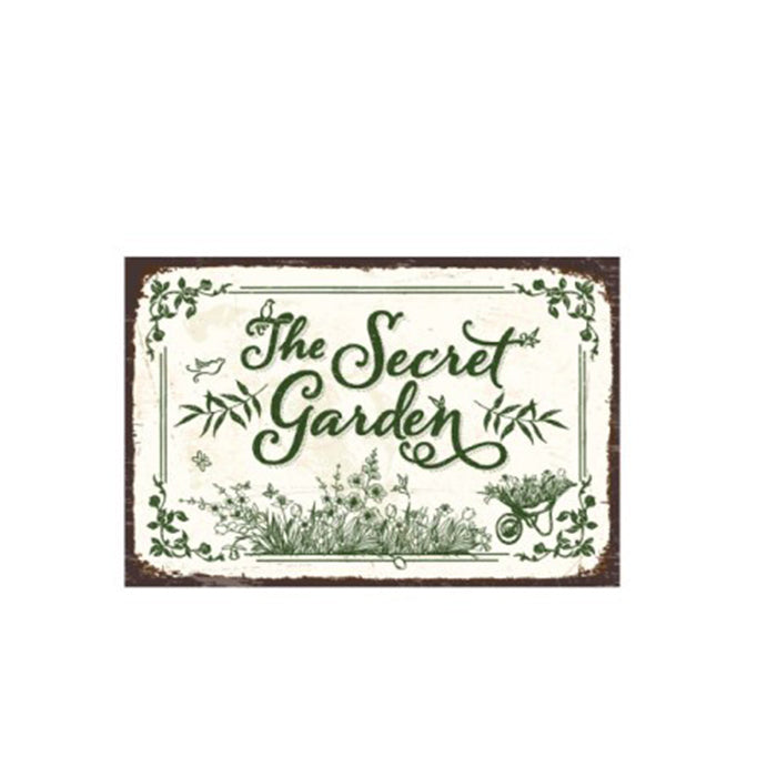 23643-embossed-the-secret-garden-30x20cm-metal-sign-w-uv-print-hanging-decor
