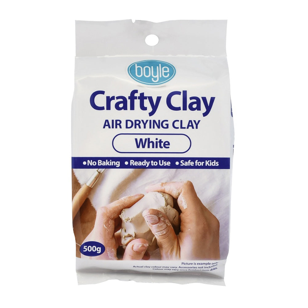 25003-boyle-crafty-modelling-clay-air-drying-white-500g