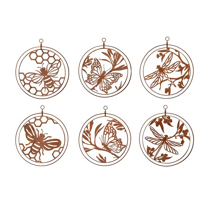 25340-double-ring-bee-dragonfly-outdoor-ornament-yard-patio-garden-decor-assorted